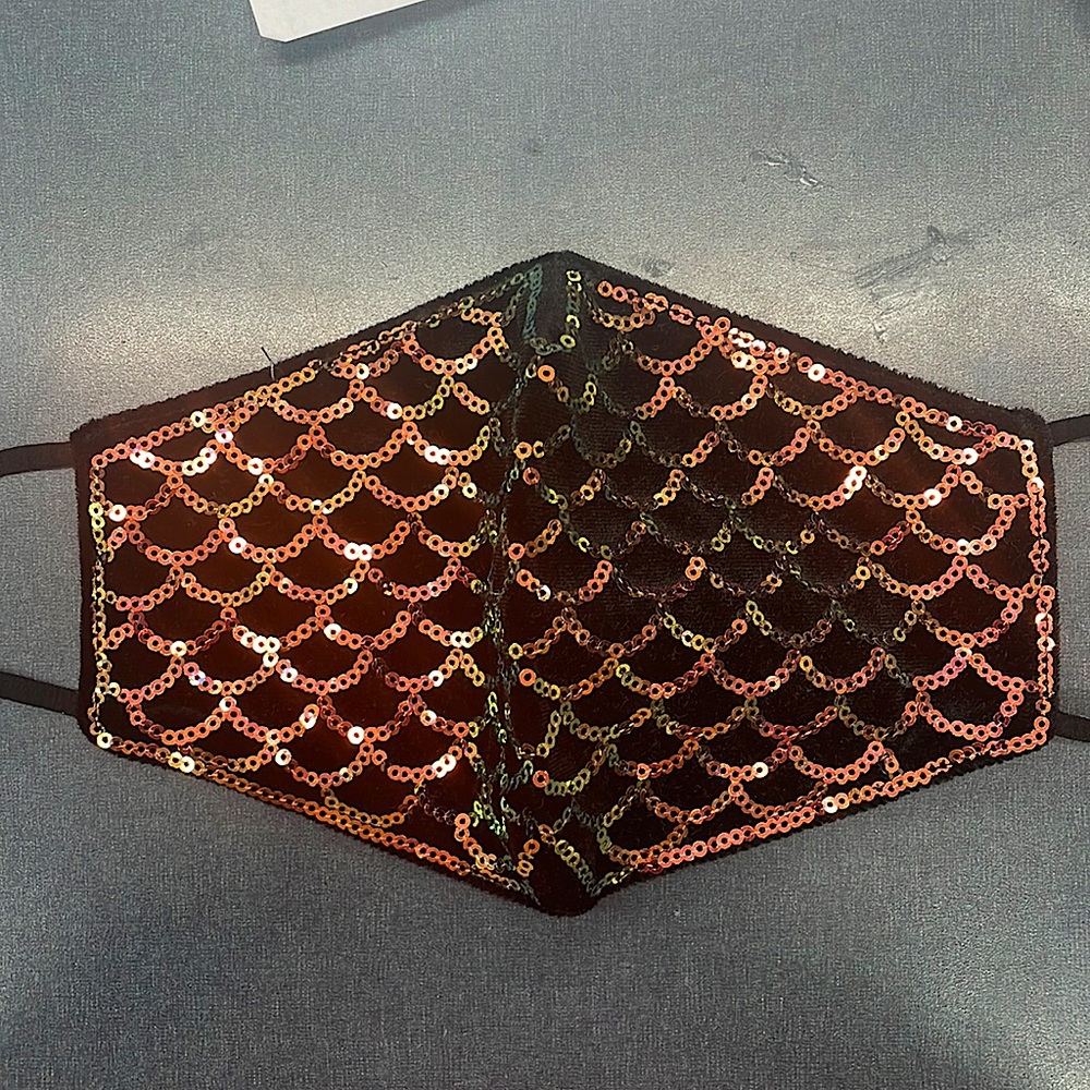 Bedazzled mask